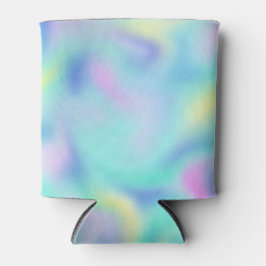 Porta-lata Abstract Pretty Pastel Swirls Pattern