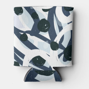 Porta-lata Abstrato Art: Ilustração de pintura sem costura