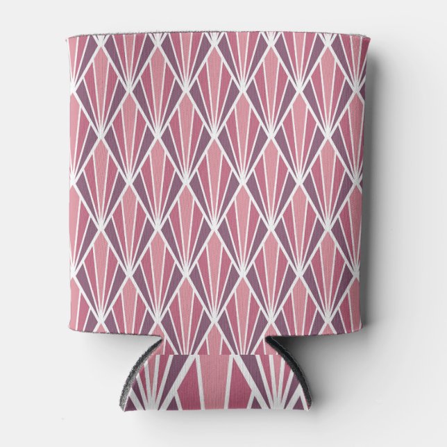 Porta-lata Abstrato Clássico, geométrico, na moda de patch se (Frente)