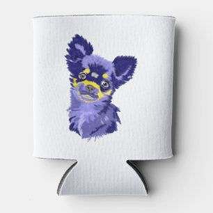 Porta-lata Abstrato Cute Chihuahua Cooler