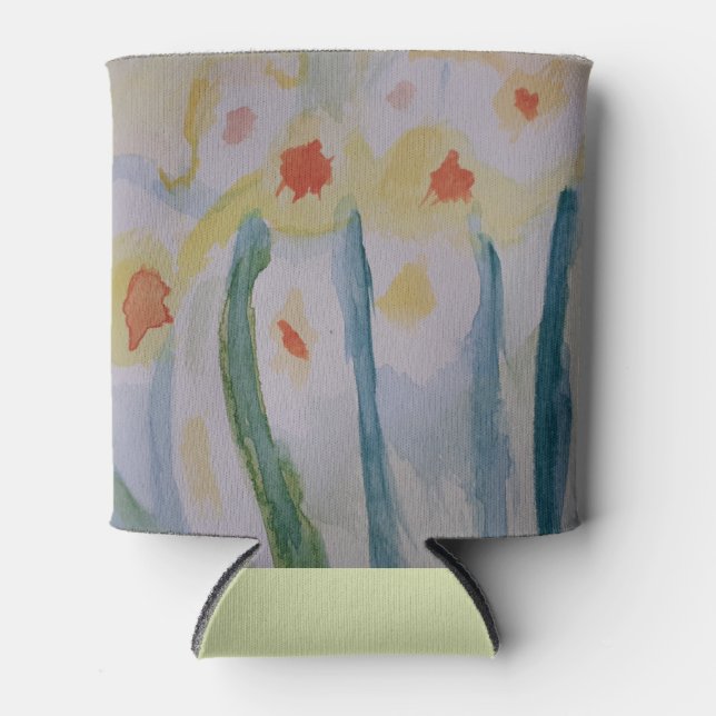 Porta-lata Abstrato Daffodils (Frente)