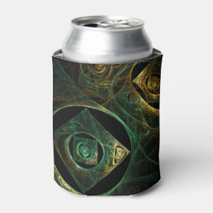 Porta-lata Abstrato de arte de vibrações mágicas