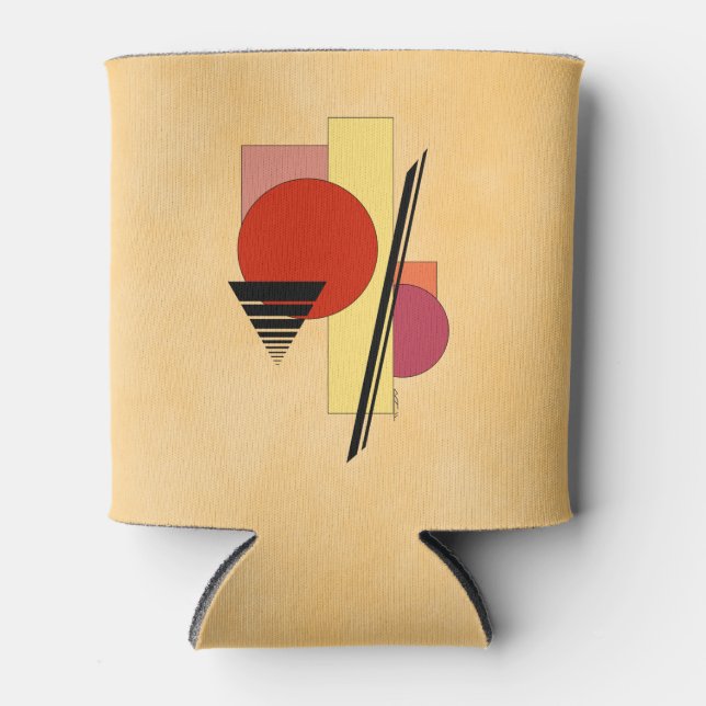 Porta-lata Abstrato Formas (Frente)