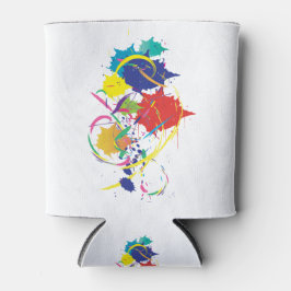 Porta-lata Abstrato Paint Splatter Art Modern Legal.ai