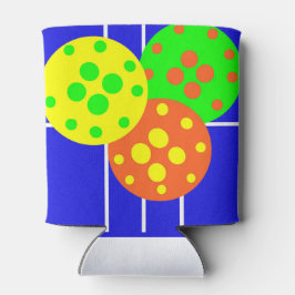 Porta-lata Abstrato picleball court e bolas