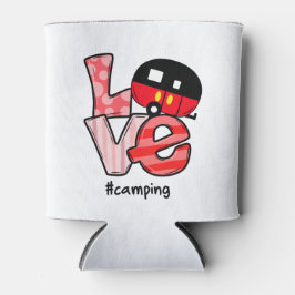 Porta-lata Acampamento de amor #acampamento
