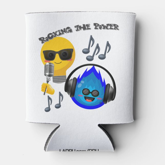 Porta-lata Acionando o poder (Frente)