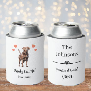 Porta-lata Acondicionador de Lata de Casamento de Pet Persona
