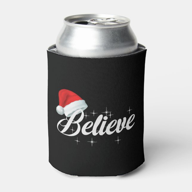 Porta-lata Acredite no Natal (Can Front)