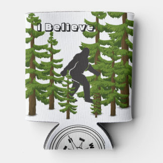 Porta-lata Acredito em Bigfoot Can Cooler