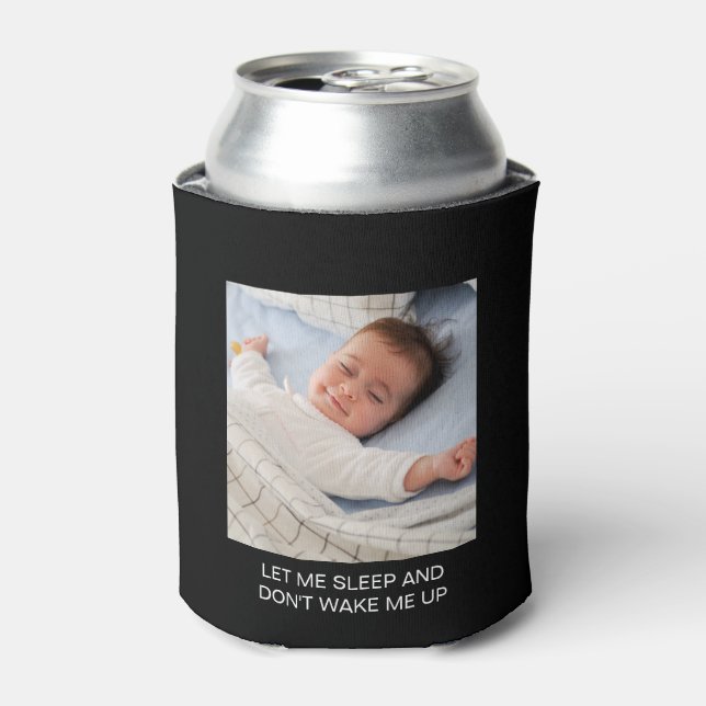 Porta-lata Adicionar a sua fotografia / texto personalizado p (Can Front)