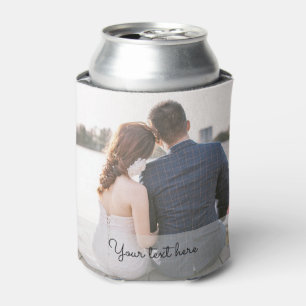 Porta-lata Adicione a sua foto personalizada com resfriamento