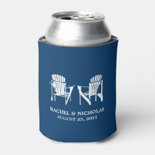 Porta-lata Adirondack Beach Chairs Dark Blue Casamento