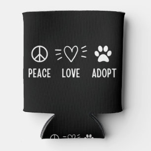 Porta-lata Adoção do Amor pela Paz