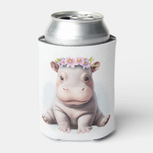 Porta-lata Adorável Bebê Hippopotamus