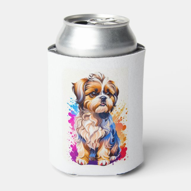 Porta-lata Adorável Shih Tzu (Can Front)