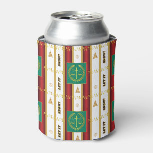 Porta-lata Advogado Natal - Deixem-na Neve Escalar a Justiça