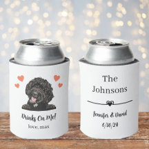 Afrigelador de Lata de Casamento de Pet Personaliz