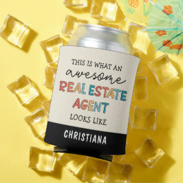Porta-lata Agente Imobiliário Personalizado Realçador Incríve
