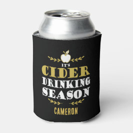 Porta-lata Agradecimento Feriado Bebedor de Cider