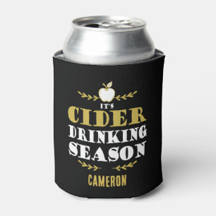 Porta-lata Agradecimento Feriado Bebedor de Cider