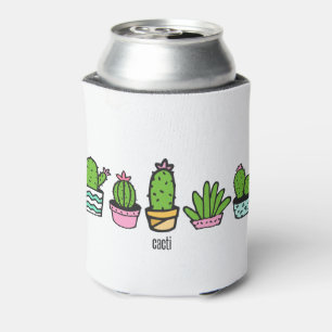 Porta-lata agrupamento cactos
