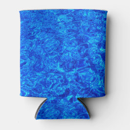 Porta-lata Água azul legal em uma lata coozy