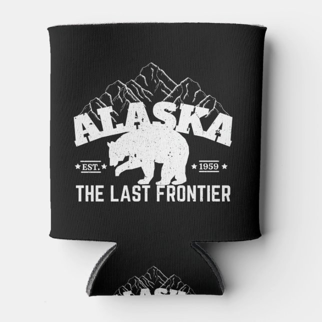 Porta-lata Alasca A Última Fronteira Urso Polar (Frente)