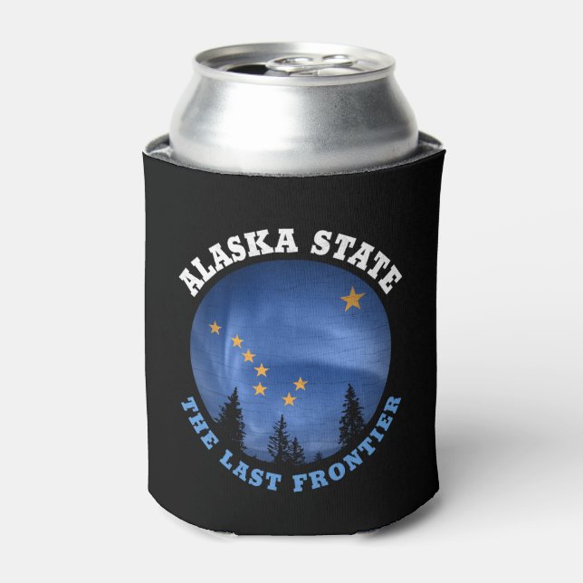 PORTA-LATA ALASKA STATE FLAG (Can Front)