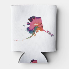 Porta-lata Alaska Tie Dye Impressão