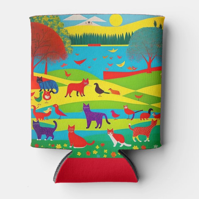 Porta-lata alboutcats (Frente)