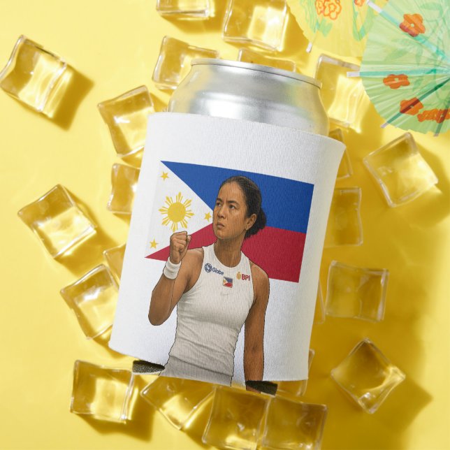 Porta-lata Alexandra Eala - Campeão de Guadalajara 2025 (Verão in situ)