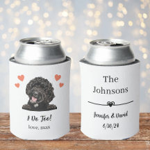 Alicerce de Lata de Casamento de Pet Personalizado