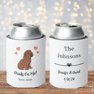 Porta-lata Alicerce de Lata de Casamento de Pet Personalizado