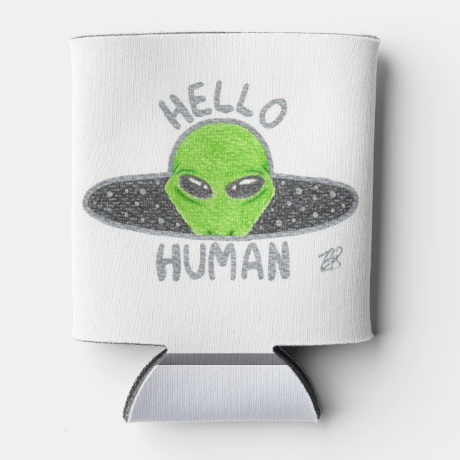 Porta-lata Alienígena Can Coozie (Frente)