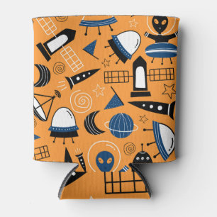 Porta-lata Alienígena de OVNI, naves espaciais, padrão infant