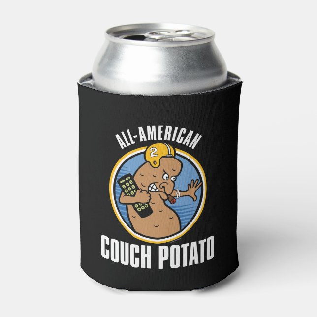 Porta-lata All-American Couch Potato Can Cooler (Can Front)