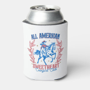 Porta-lata All American Swetheart Cowgirl Club