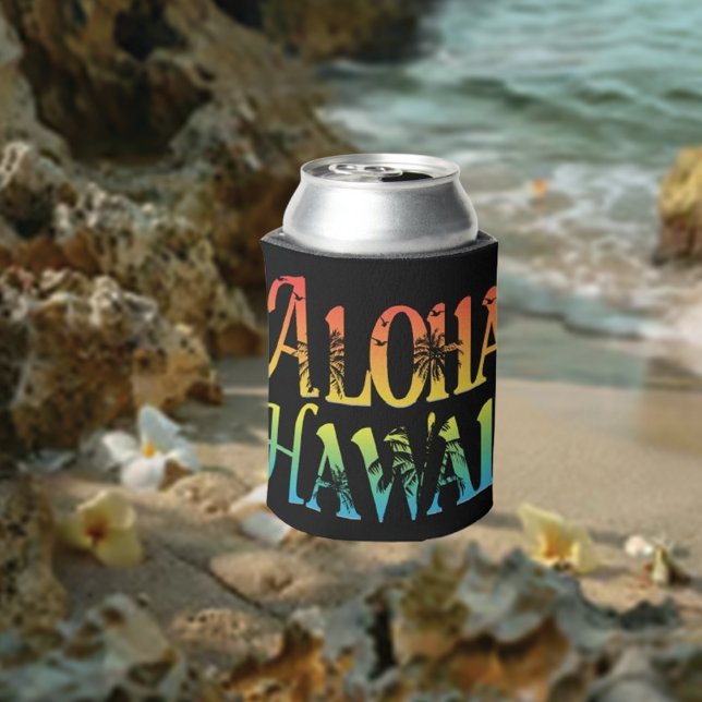 Porta-lata Aloha Hawaii (Criador carregado)
