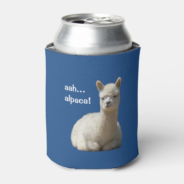 Porta-lata Alpaca Can Cooler (Can Front)