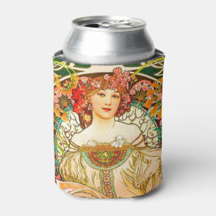 Porta-lata Alphonse Mucha Art Nouveau Daydre