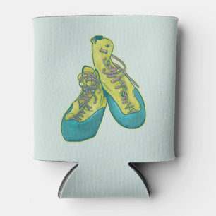 Porta-lata Alpinismo antigo com calçados