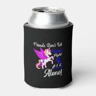 Porta-lata ALS Awarny Engraçado Unicorn Amigo Support Cotação
