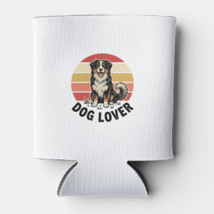 Porta-lata Amante de Cachorro Gravura Vintage Desenho de Cach