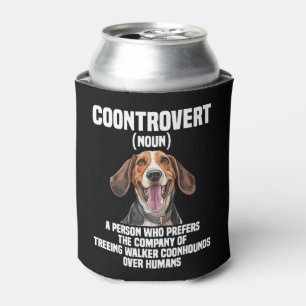 Porta-lata Amante do Treeing Walker Coonhound Cachorro Coontr