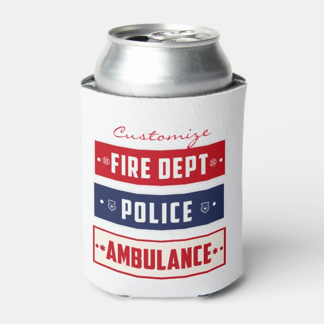 Porta-lata Ambulância da Polícia de Fogo Thunder_Cove (Can Front)
