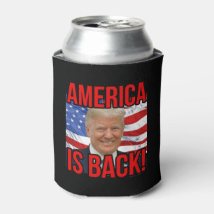 Porta-lata América é o Back Donald Trump American Flag SOTU