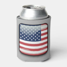 Porta-lata American Flag Drink Cooler, 4 de julho