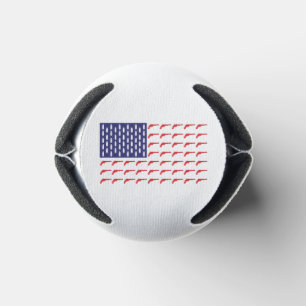 Porta-lata American-Flag-of-Revolver—Armas