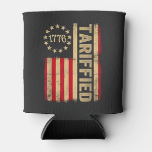 Porta-lata American Flag USA 1776 American Tarrifs
